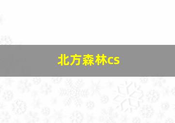 北方森林cs