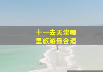 十一去天津哪里旅游最合适