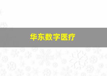 华东数字医疗