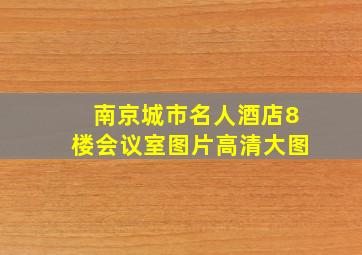 南京城市名人酒店8楼会议室图片高清大图