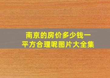 南京的房价多少钱一平方合理呢图片大全集