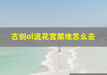 古剑ol流花宫禁地怎么去