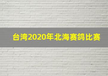 台湾2020年北海赛鸽比赛