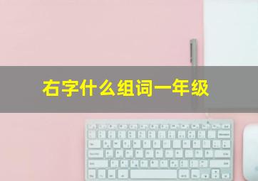 右字什么组词一年级