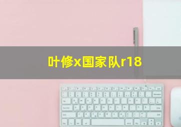 叶修x国家队r18