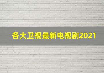 各大卫视最新电视剧2021