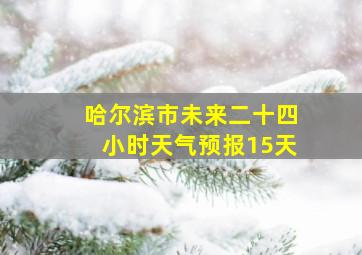 哈尔滨市未来二十四小时天气预报15天