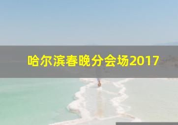 哈尔滨春晚分会场2017