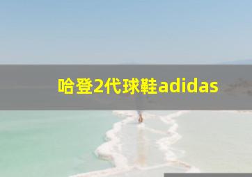 哈登2代球鞋adidas