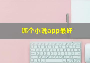 哪个小说app最好