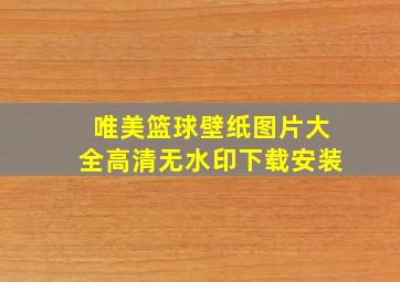 唯美篮球壁纸图片大全高清无水印下载安装