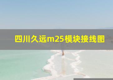 四川久远m25模块接线图