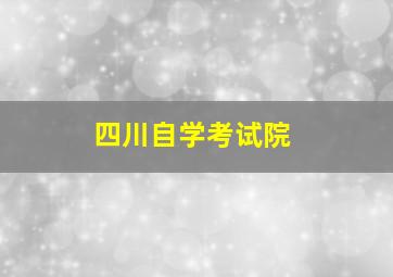 四川自学考试院