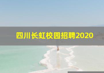 四川长虹校园招聘2020