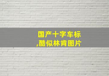 国产十字车标,酷似林肯图片