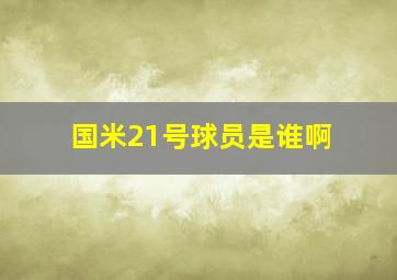 国米21号球员是谁啊