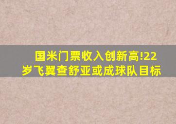 国米门票收入创新高!22岁飞翼查舒亚或成球队目标