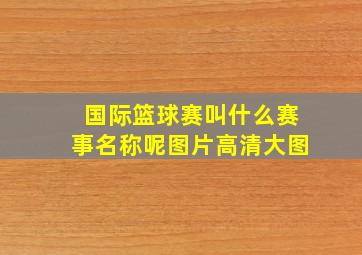 国际篮球赛叫什么赛事名称呢图片高清大图