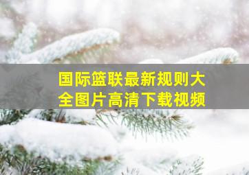 国际篮联最新规则大全图片高清下载视频