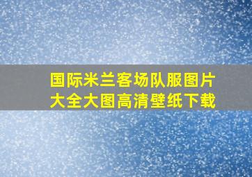 国际米兰客场队服图片大全大图高清壁纸下载