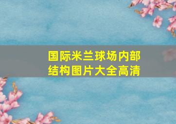 国际米兰球场内部结构图片大全高清