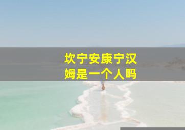 坎宁安康宁汉姆是一个人吗