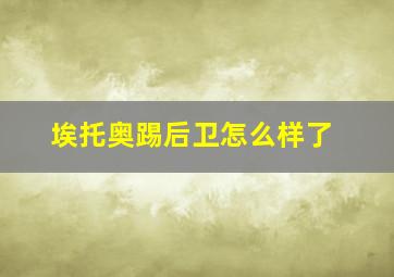 埃托奥踢后卫怎么样了