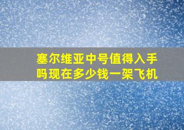 塞尔维亚中号值得入手吗现在多少钱一架飞机