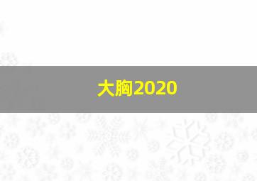 大胸2020