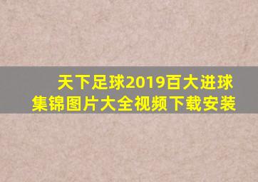 天下足球2019百大进球集锦图片大全视频下载安装