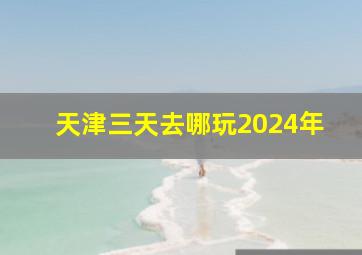 天津三天去哪玩2024年