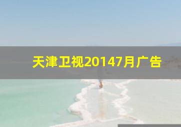 天津卫视20147月广告