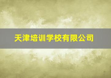 天津培训学校有限公司