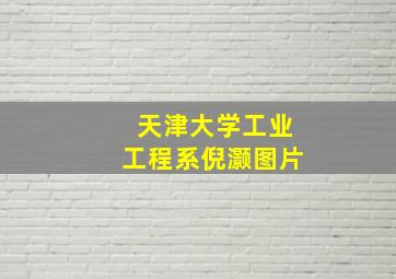 天津大学工业工程系倪灏图片