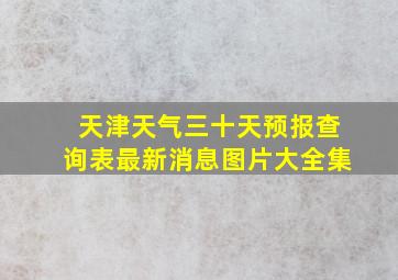 天津天气三十天预报查询表最新消息图片大全集