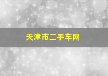 天津市二手车网