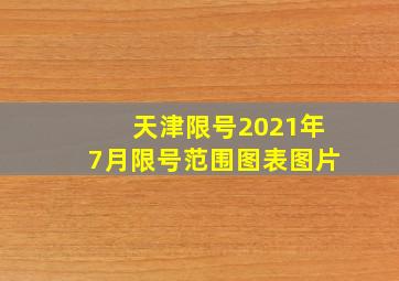 天津限号2021年7月限号范围图表图片