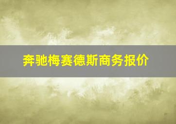 奔驰梅赛德斯商务报价