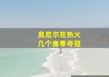 奥尼尔在热火几个赛季夺冠