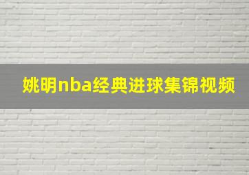 姚明nba经典进球集锦视频