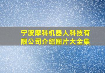 宁波摩科机器人科技有限公司介绍图片大全集