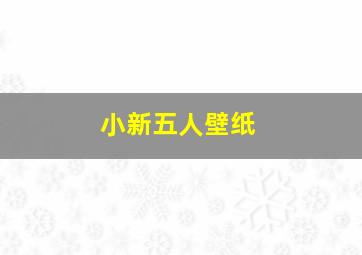 小新五人壁纸