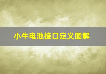 小牛电池接口定义图解