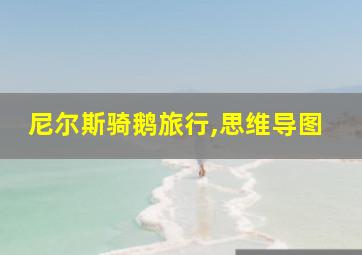 尼尔斯骑鹅旅行,思维导图