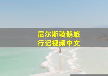 尼尔斯骑鹅旅行记视频中文