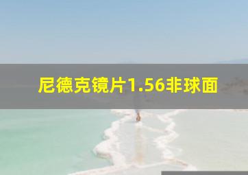 尼德克镜片1.56非球面