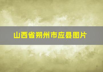 山西省朔州市应县图片