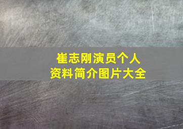 崔志刚演员个人资料简介图片大全