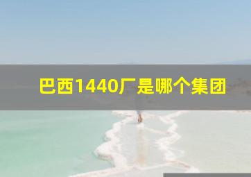 巴西1440厂是哪个集团