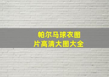 帕尔马球衣图片高清大图大全